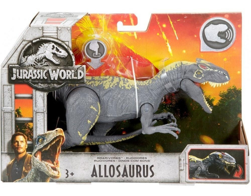 Jurassic World - Allosaurus  - Dino Rivals - Con Sonidos