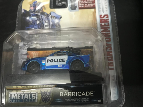Auto Transformers Metals Die Cast Barricade Magic4ever
