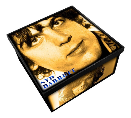 Syd Barrett - Caixa Organizadora Madeira Mdf Decoupagem