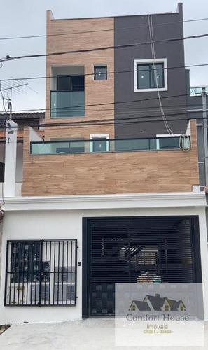 Apartamento Sem Condomínio Para Venda Em Santo André, Vila Curuçá, 2 Dormitórios, 1 Banheiro, 1 Vaga - 00488_1-1728244