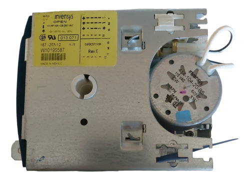 Whirlpool Lavatrastes Temporizador W10199587 