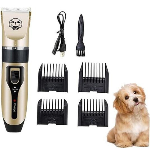 Máquina De Tosa Pet Profissional - 3w, Recarregável