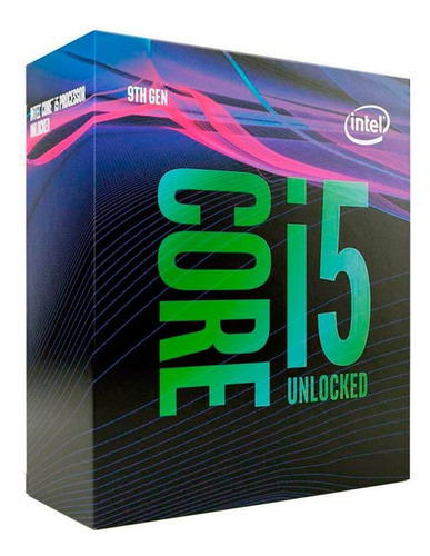 Processador Intel Core i5-9400F BX80684I59400F de 6 núcleos e  4.1GHz de frequência