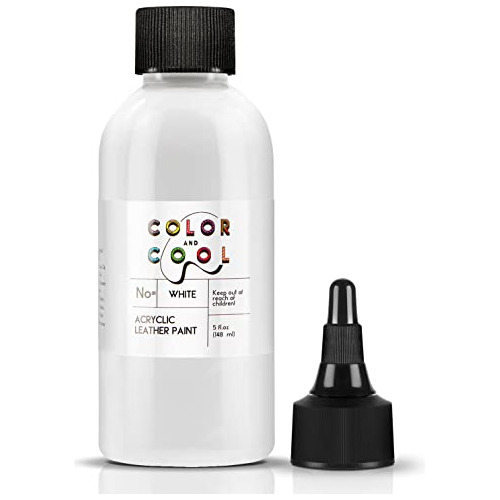 Pintura De Cuero De Acrílico 5 Fl Oz (blanco)