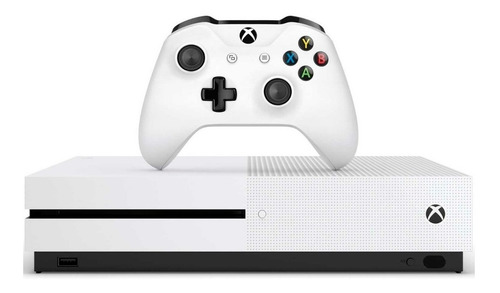 Microsoft Xbox One S 1TB Starter Bundle  color blanco