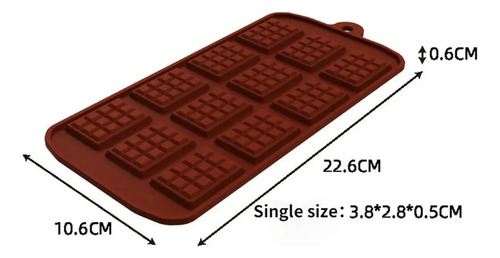 Sh Molde Silicona For Gofres Chocolate For Hornear Golo
