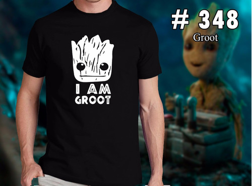 Remera De Comics I Am Groot Guardianes De La Galaxia #348