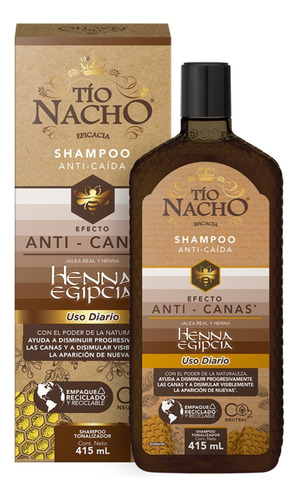 Tio Nacho Shampoo Anti-canas X 415 Ml Magistral Lacroze