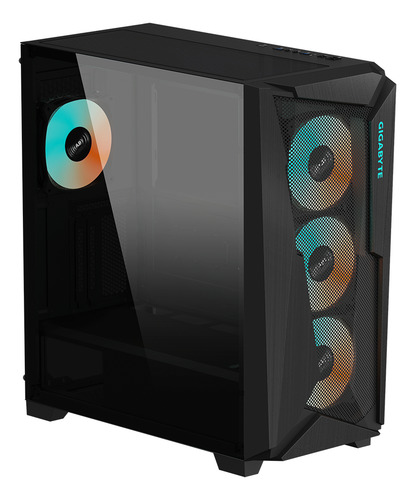 Gabinete Gigabyte Aorus C301 Glass Negro E-atx