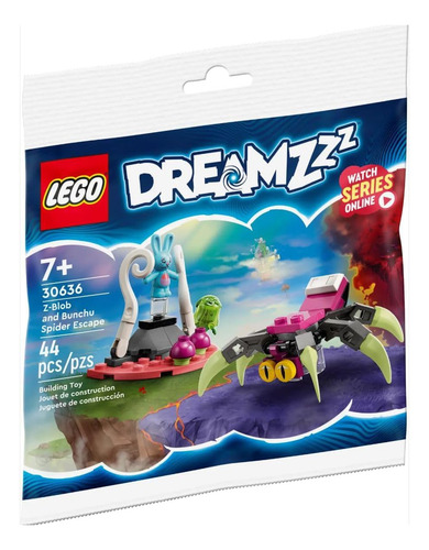 Juguete Lego 30636 Z-blob Y Bunchu Spider Escape Para Niños