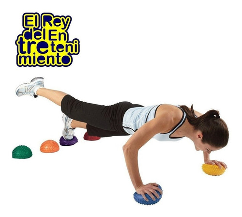 Imagen 4 de 5 de Mini Bosu Entrenamiento Equilibrio Estabilidad Esfera El Rey