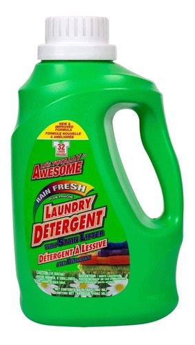 Imagen 1 de 2 de Detergente Líquido Para Lavar Ropa Laundry Rain 64oz