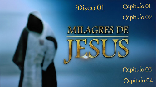 Novela Milagres De Jesus - Completa Em Dvd - Frete Grátis