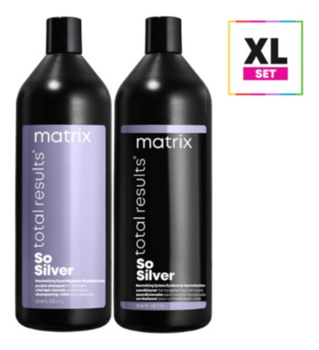 Matrix Dupla Xl So Plata Set