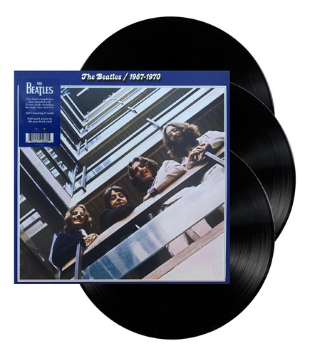 The Beatles 1967 - 1970 Expanded Blue 2023 Album 3 Lp Vinyl