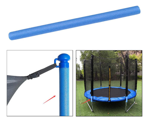 10 Fundas De Espuma De Poste De De Repuesto Para 90cm Azul