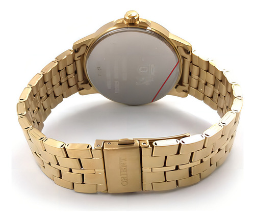 Relógio Orient Masculino Mgss1230 S1kx Casual Dourado