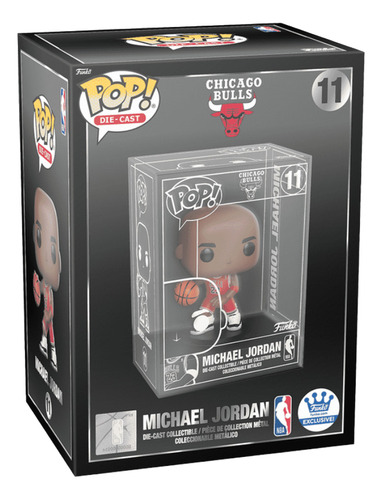 Funko Pop Die-cast Michael Jordan #11 Funkoshop