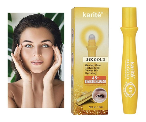 Mascarilla facial para piel Karite COLAGENO 24 k gold