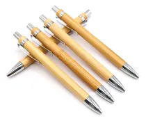 Comprar Lapiceras De Bambú X50 Un - Tinta Azul - Para Grabado Laser Bambú Azul