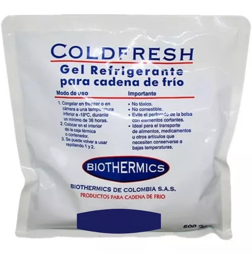 Bolsa Gel Refrigerante Biothermics 500 G - g a $17