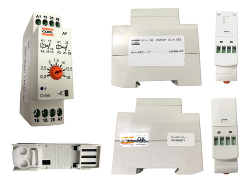 Rele Temporizador Estrela Triangulo 15s Coel 220v 2naf Ay