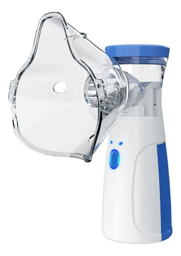 Nebulizador ultrasónico inalámbrico de malla, inhalador, nebulizador portátil, blanco