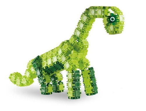 Imagem 2 de 2 de Clic & Lig Dinossauros Megassauro Para Montar - Plasbrink