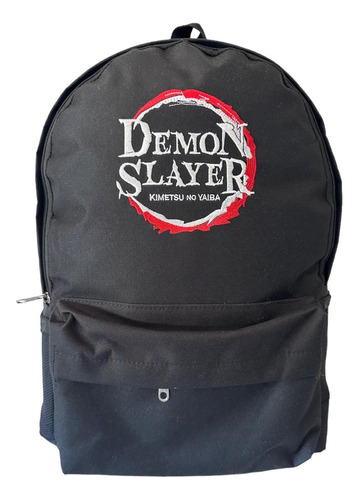 Mochila Demon Slayer Bordada Excelente Calidad