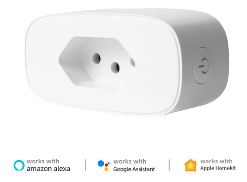 Tomada Inteligente Wifi 16a Compatível Google E Alexa