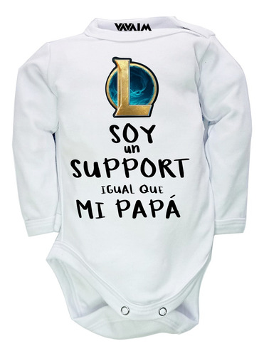 Body (pilucho) . Soy Un Support Igual Que Papá Regalo Bebé