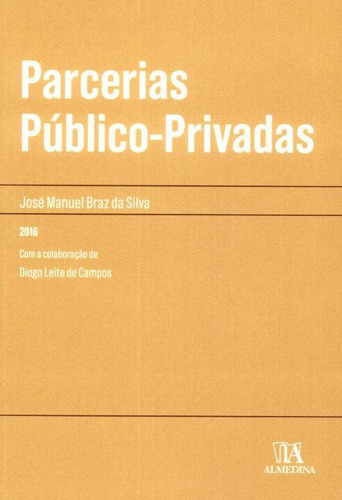 Libro Parcerias Publico Privadas Almedina De Jose Manuel Br