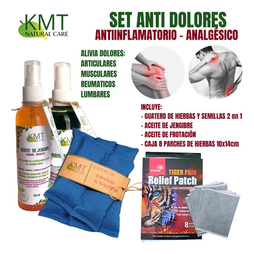 Set Aceites Y Guatero De Semillas-dolor Muscilar Y Articular