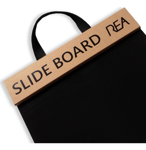 Slide Board - Modelo Compact - 1,5 Metro + Par Sapatilha Rea