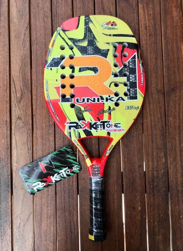 Imagen 1 de 1 de Raqueta De Beach Tennis Rakkettone Unika 2020