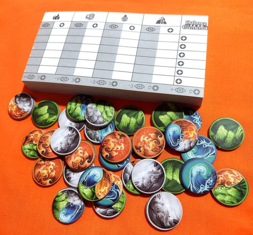 Balance Elemental Juego De Fichas Memoria Y Rapidez - Pulga