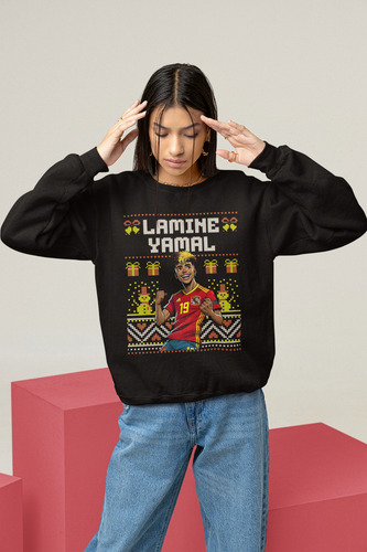Sudadera Sueter Ugly Lamine Yamal Barcelona
