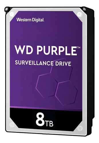 interno Western Digital WD Purple WD81PURX 8TB púrpura