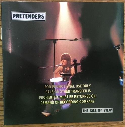 The Pretenders - The Isle Of View Cd Promo Como Nuevo! P78