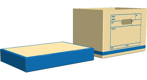 Archivadores - Cajas De Archivo Pasivo Cartón T15 - 03 - 02