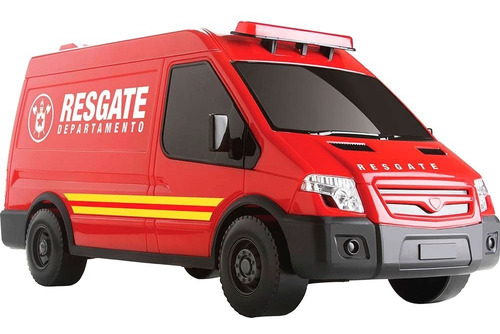 Van De Resgate Bombeiros Supervan Roma