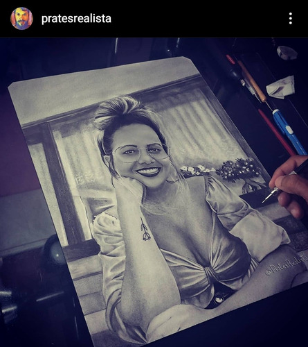 Imagem 4 de 5 de Desenho Realista Personalizado