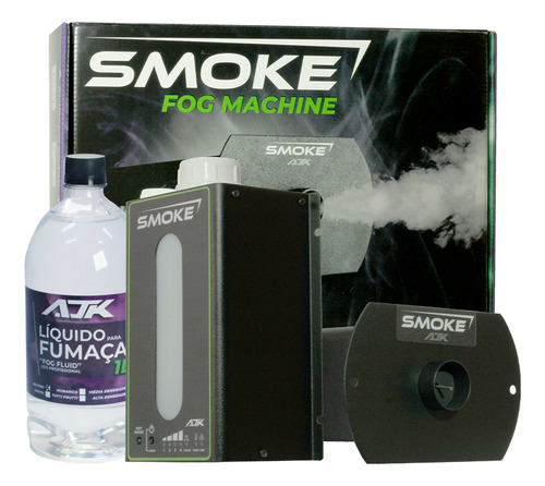 Máquina Fumaça 400w Smoke Ajk Som Paredão Automotivo Bivolt