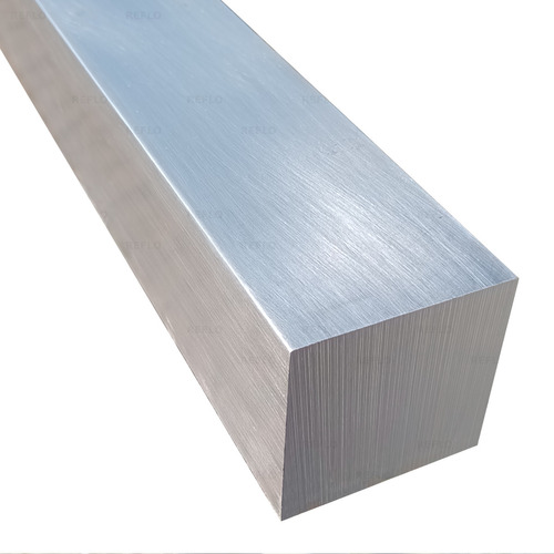 Barra Quadrada Aluminio 1.1/2'' X 25cm