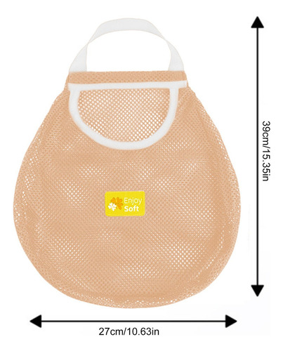 Bolsa De Malla De Almacenamiento Reutilizable Para Colgar Bo