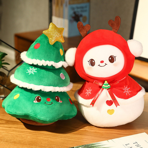 Ping Un Muñeco Nieve Muñeca Trapo Traje Fruta Regalo Navidad