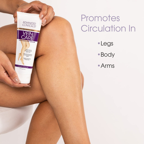 Crema Para Varices Advanced Clinicals 240 Ml Con Colágeno