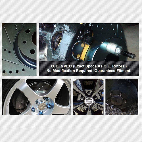 Kit Completo De Rotores De Freno Para Bmw Z4 De 2003-2006, C