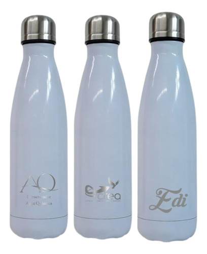 Termo Tipo Botella Personalizado 500 Ml De Acero Inoxidable