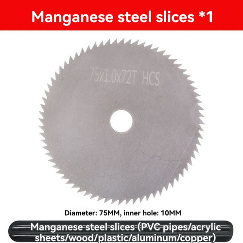 Kit De 6 Discos De Corte De 75 Mm Para Amoladora Angular De
